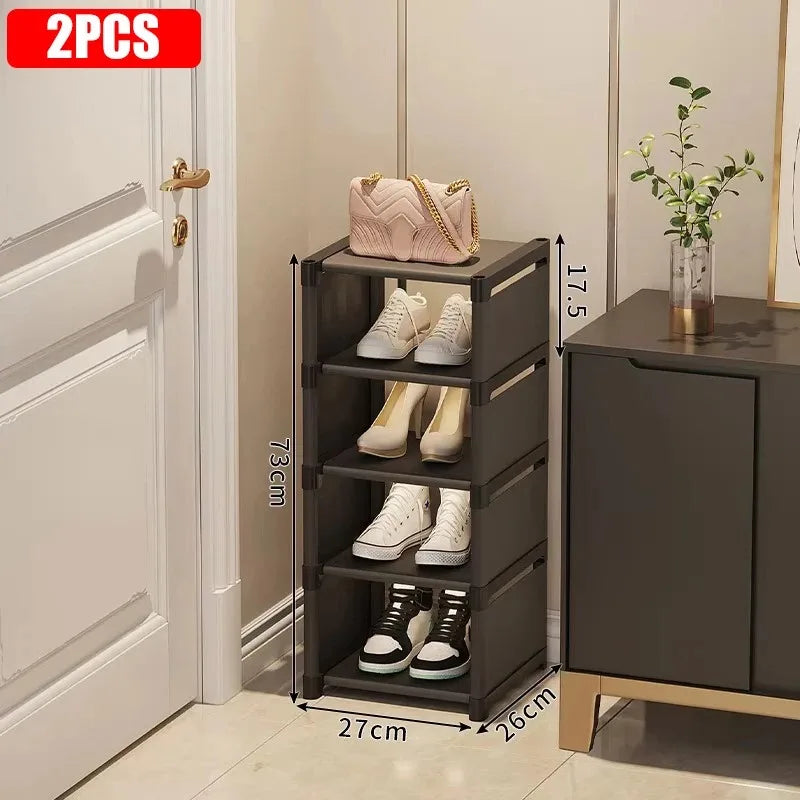 Stackable Fabric Shoe Rack