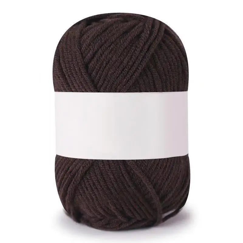 Soft Milk Cotton Knitting Yarn – Anti-Pilling 4ply Yarn for Crochet & Knitting