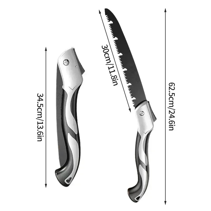 Folding Hand Saw for Gardening and Outdoor Use