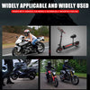 CNC Aluminum Motorcycle Handlebar End Plugs with Rubber Grip