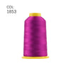 High-Tenacity Polyester Embroidery Thread (120D/2, 40wt) for Home & Industrial Machines