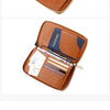 RFID-Blocking Travel Passport Holder with Card Slots