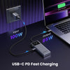 6-in-1 USB-C Hub with 4K HDMI, 10Gbps Data, and 100W Pass-Through Charging
