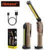 Foldable LED Work Light with Magnetic Base and USB Charging