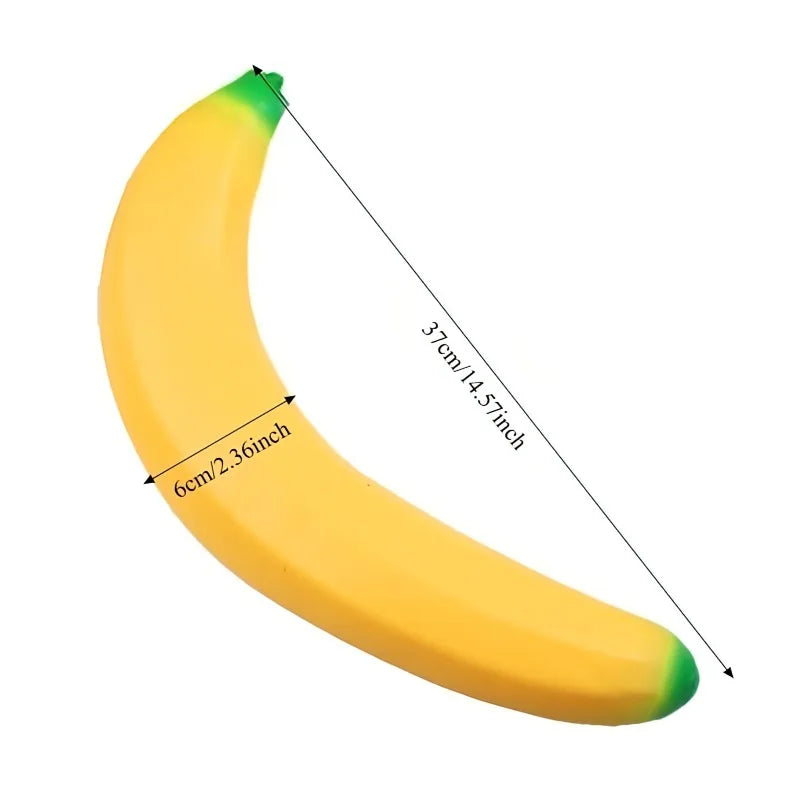 Realistic Squishy Banana Fidget Toy