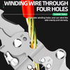 Foldable Multifunctional Wire Stripping Pliers with Voltage Detection