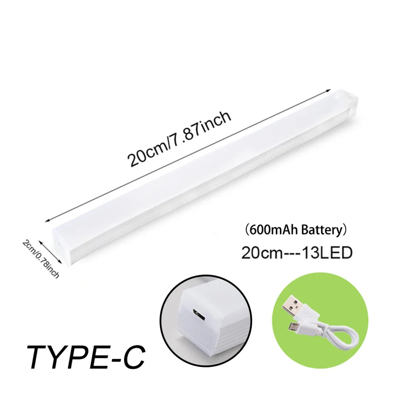 Wireless LED Motion Sensor Night Light - Rechargeable & Magnetic