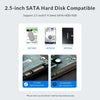 2.5" SATA to USB 3.0/Type-C Hard Drive Enclosure