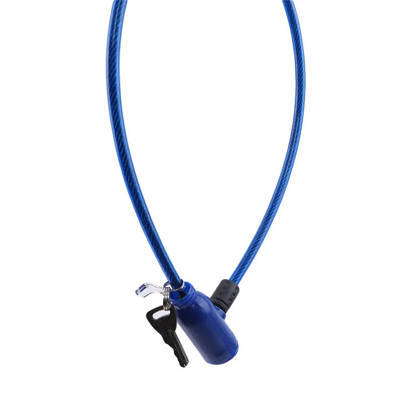 Heavy-Duty Cable Lock with Two Keys for Bikes, Scooters, and More