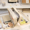 Transparent Double-Sided Pencil Case with Capybara Design