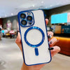 Clear Magnetic iPhone Case with Camera Lens Protector