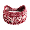 Bandeau Vintage à Motif Imprimé