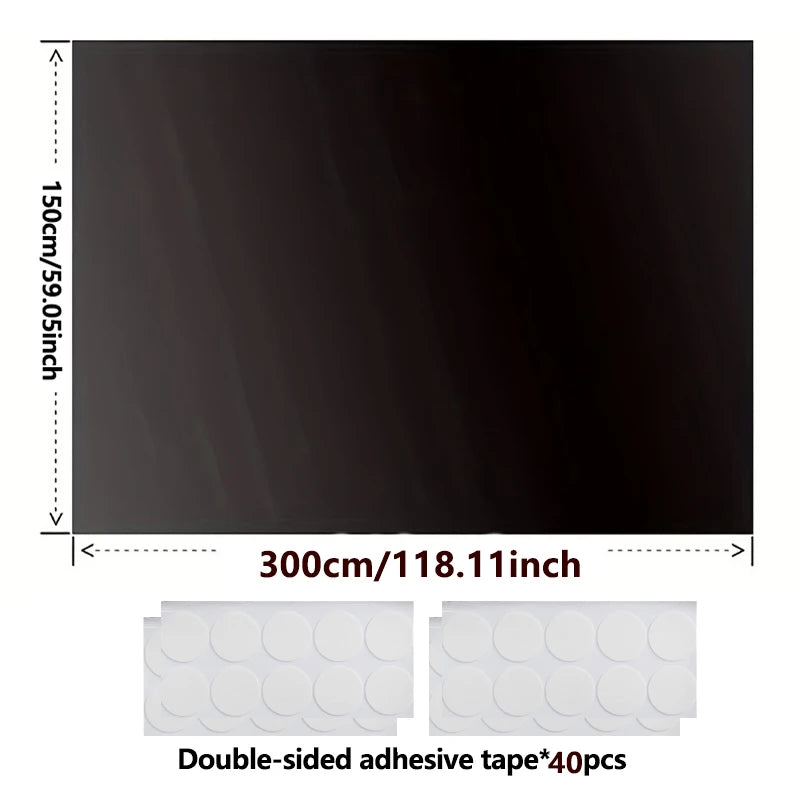 Self-Adhesive Blackout Window Film