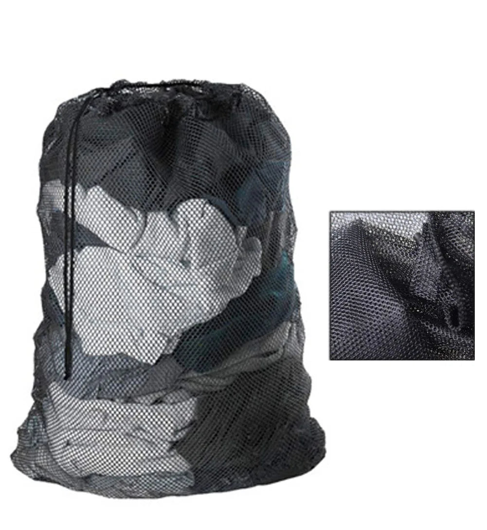 Large Drawstring Laundry Mesh Bag - 60 x 90 cm