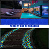 Glow-in-the-Dark Resin Pebbles for Garden & Home Decor