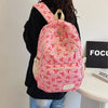 Korean Fashion Bow Print Backpack