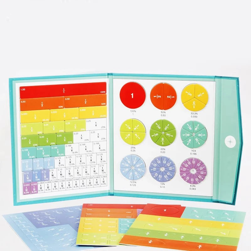 Magnetic Fraction Tiles Demonstration Book