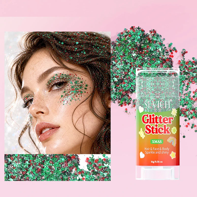 Mermaid Glitter Gel Stick for Face, Hair & Body