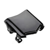 Black electric bike front plate guard with protective edges