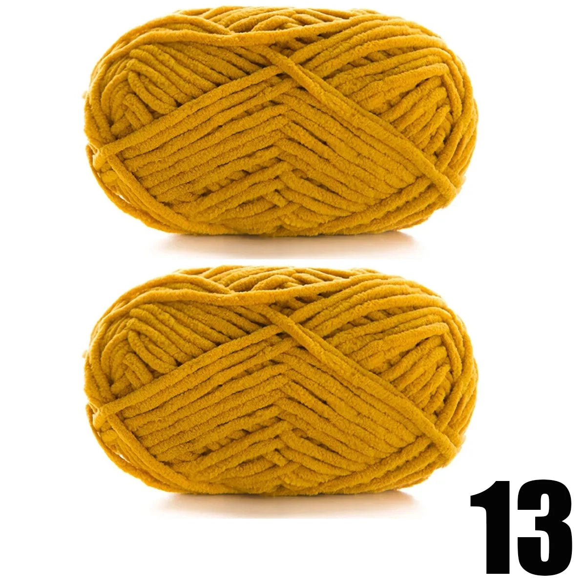 Thick Velvet Yarn for Knitting and Crochet