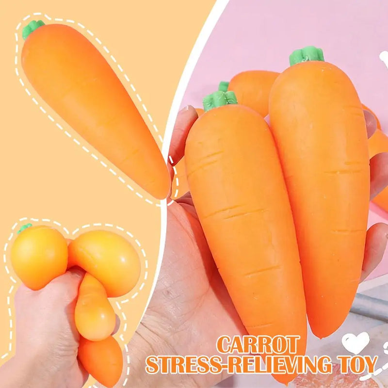 Kawaii Carrot Squishy Toy
