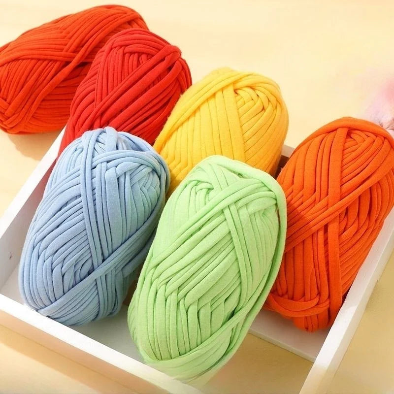 Soft T-Shirt Yarn for Crochet, Weaving & Knitting Projects
