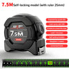 Self-Locking Fluorescent Steel Tape Measure