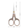 Vintage Stainless Steel Sewing Scissors for Fabric and Embroidery
