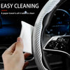 Carbon Fiber Style Microfiber Leather Steering Wheel Cover