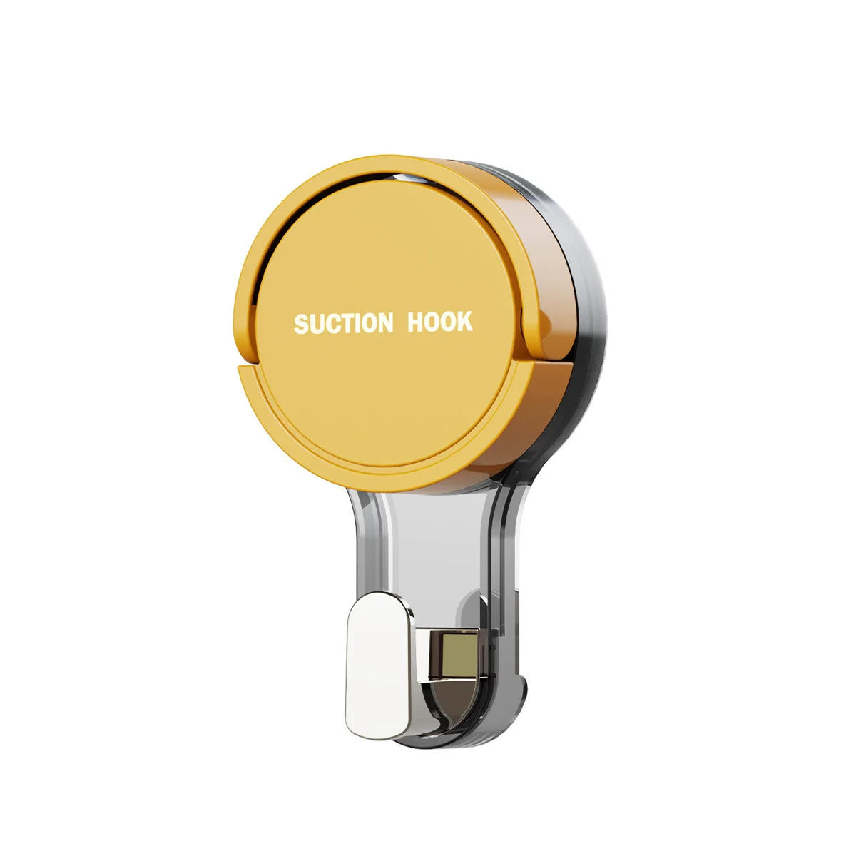 Strong Vacuum Suction Hooks with Adhesive Mount, No-Drilling Design for Home and Bathroom