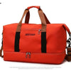 Orange Beichad large capacity water-resistant travel duffle bag
