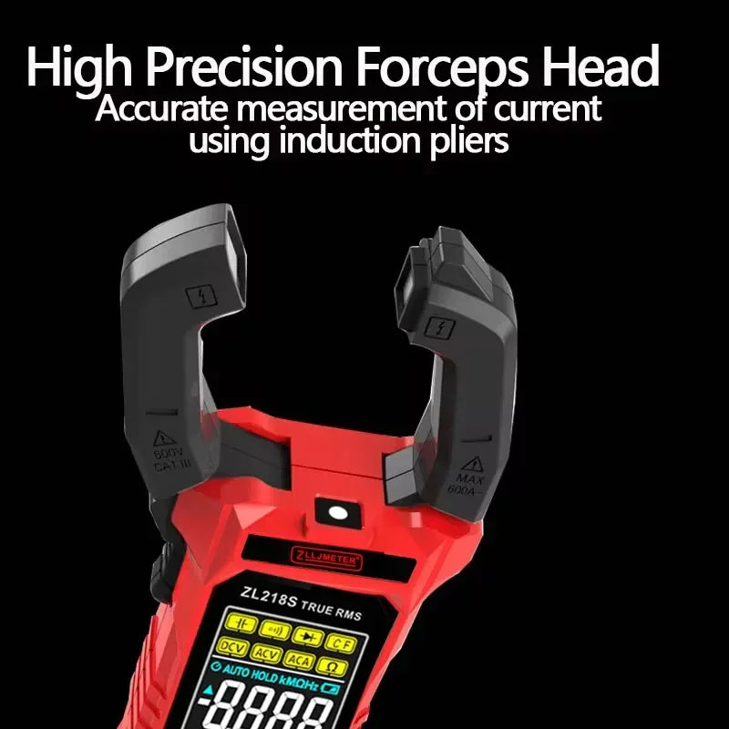 Professional Digital Clamp Meter with 600A AC/DC Range