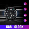 Mini Car Clock with Glow-In-The-Dark Dial and Air Vent Clip