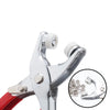 Metal Sewing Buttons with Installation Pliers (50-Piece Set)