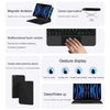 Bluetooth Keyboard Case with Touchpad for iPad Pro, Air & Standard Models