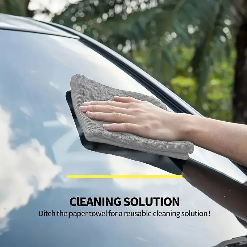Lint-Free Microfiber Cleaning Cloths (4-Pack)