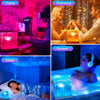 Rechargeable LED Wave Projector Lamp