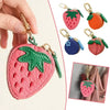 Fruit-Shaped PU Leather Coin Purse with Keychain