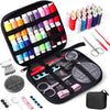 Compact Travel Sewing Kit with Zippered Organizer