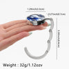 Folding Metal Bag Hook with Marble Finish