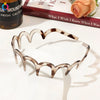 Acetate Toothed Hair Band for Women