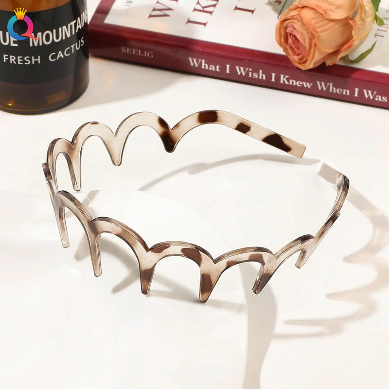 Acetate Toothed Hair Band for Women