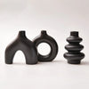 Bohemian Ceramic Vase Set for Home Decor
