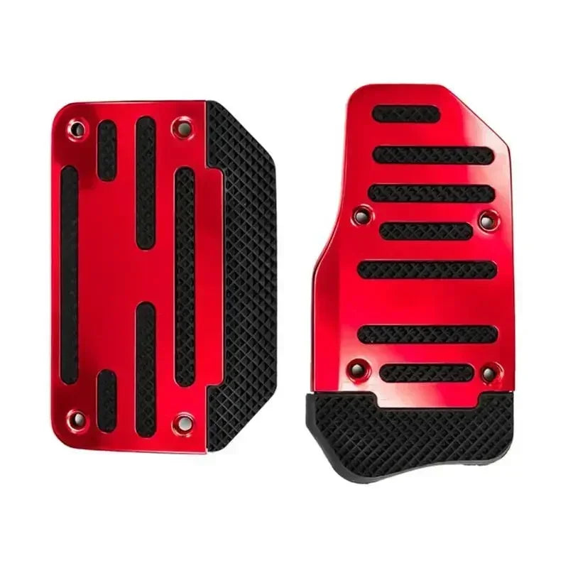 Non-Slip Aluminum Pedal Covers for Gas and Brake