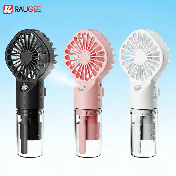 Ventilateur Portable Rechargeable à Brume d'Eau
