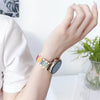 Colorful Resin & Metal Watch Band Strap