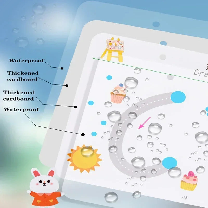 Reusable Tracing Workbook for Kids