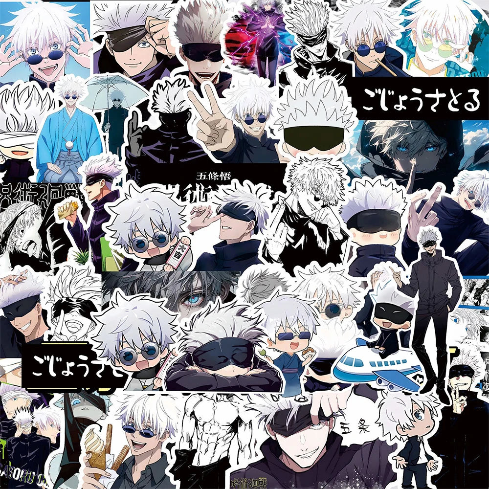 Jujutsu Kaisen Anime Decals für Laptops und Zubehör