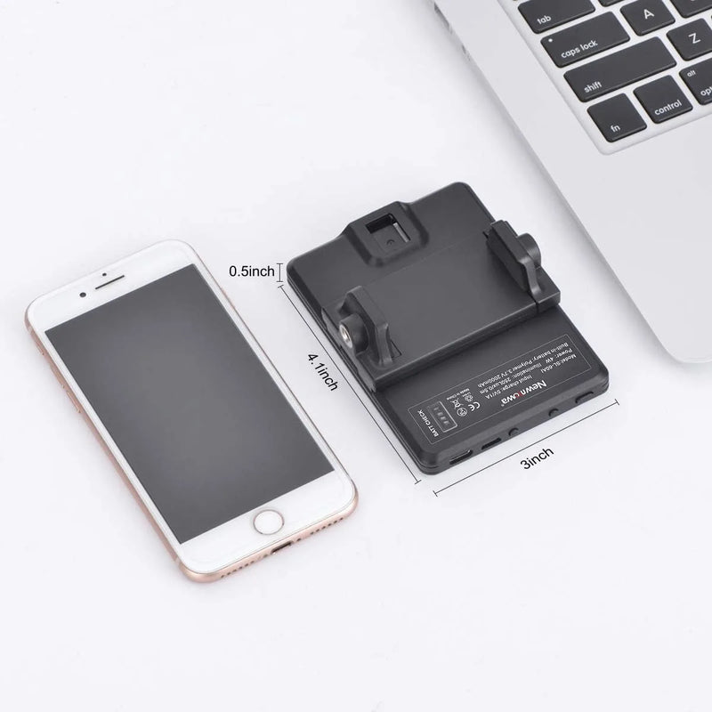 Luz LED Portátil con Pinza para Selfies
