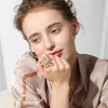 Crystal Flower Statement Ring